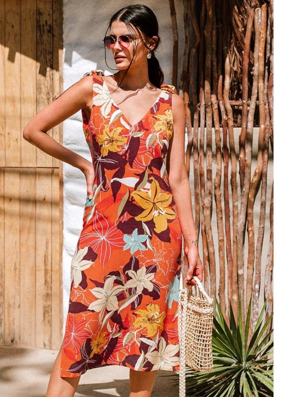 Cupshe dress size large - live show listing